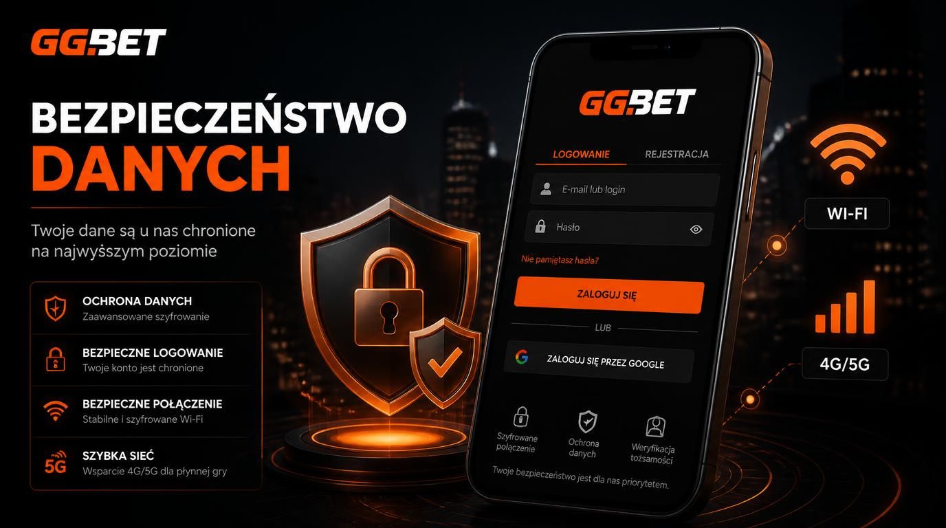 Zabezpieczenia aplikacji GGBet logowanie i szyfrowanie 